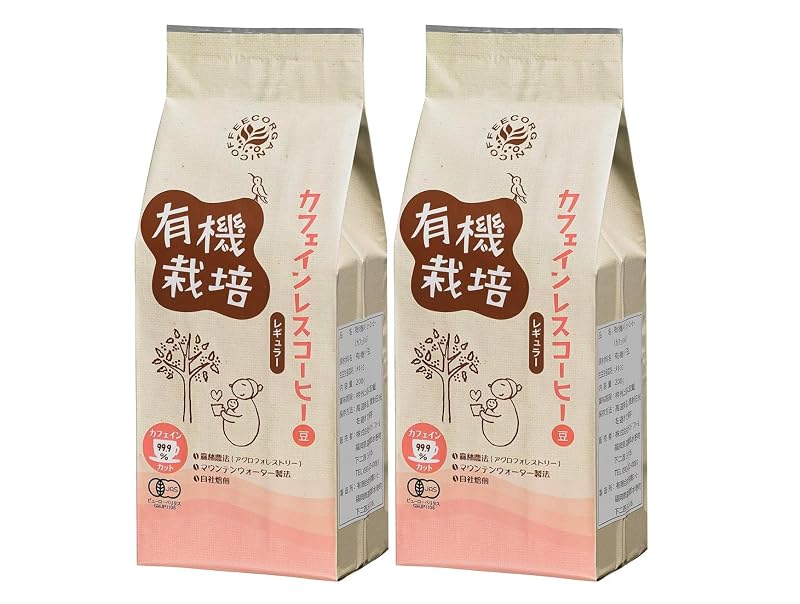 オーガニック カフェインレスコーヒーの商品画像
