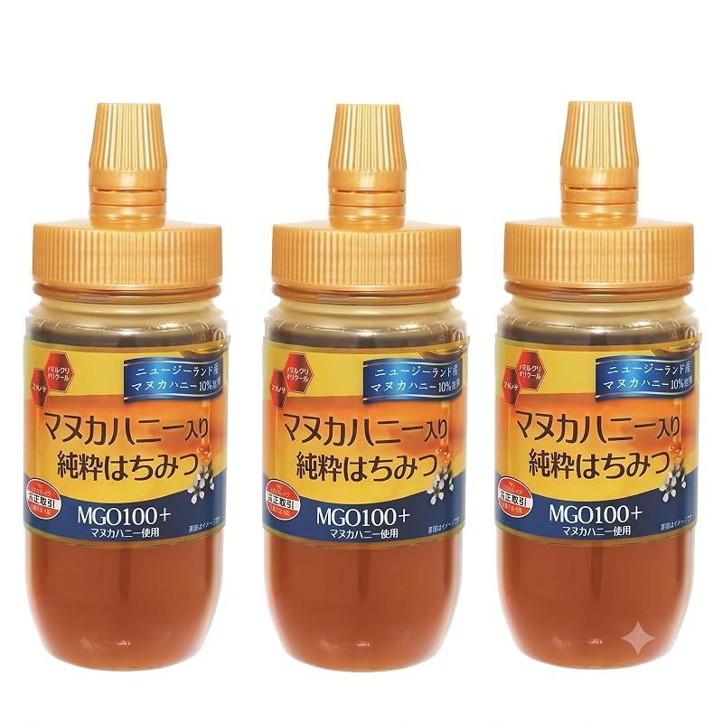 マヌカハニー入り純粋はちみつの商品画像